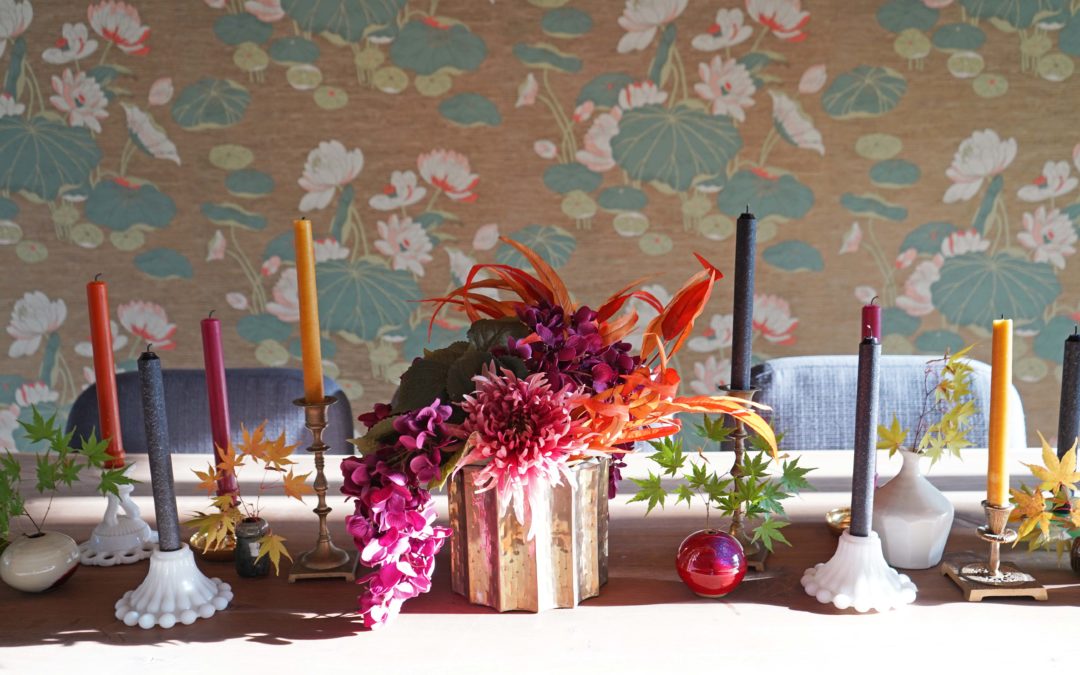 vintage Fall home decor and tablescapes